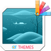 Winter Fishing Xperia Theme APK