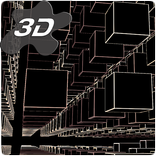 Infinite Radiant Cubes 3D Live Wallpaper