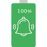 Alarm on battery full