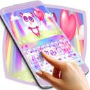Cute Rainbow Panda Keyboard-APK