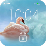”Swan Lock Screen
