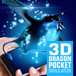 3D Drago simulatore pet tasca