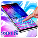 APK Tema della tastiera Neon Waves 2018