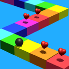 Rainbow Zigzag 3D icon