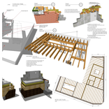 Reka Bentuk Sketchup Atap