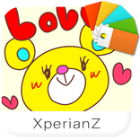 Love Bear theme for XperianZ™