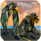 Dragon Robot Superhero