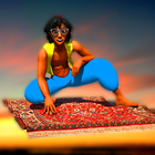 Superhero Aladin Warrior icon