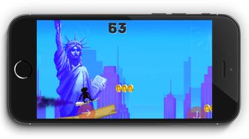 Stickman Jet Skate screenshot 2