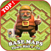 Top Base Maps COC TH 1 - TH 11 offline APK
