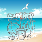 Summer Theme Coloring Pages icon
