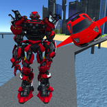 X Ray Flying Car Robot 3D