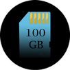 100 GB SD Card storage APK