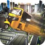 Took Took Auto Rickshaw Fly