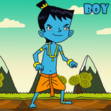 The Funny Blue Kid