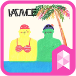 Summer Vacance Launcher theme