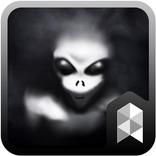 Black Alien Launcher theme
