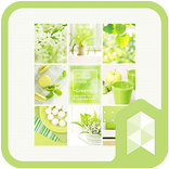 Spring Greenery Launcher theme