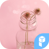 Baby pink launcher theme