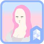Pink Monalisa Live theme