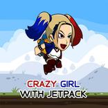 Crazy Girl With Jetpack