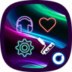 Neon Lines - Solo Launcher Theme APK