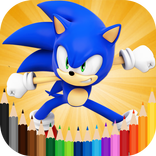 ”Sonic Coloring Book