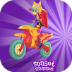 shimmer motocross racing sunset APK