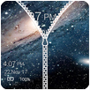Zipper Lock Screen Time Password Wallpaper APK