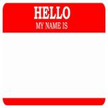 Hello My Name Is