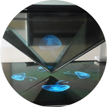 ”Hologram 3D Pyramid Projector