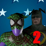 Bat hero vs Spider. Revenge