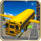 Flying School Bus Racing