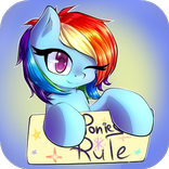 Little RainbowDash For Girls