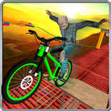 BMX रेसर साइकिल स्टंट 3D