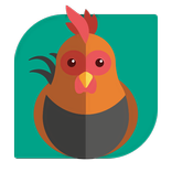 Funny jumper hen