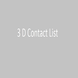 3-D Contact List