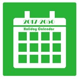 Holiday Calendar (2017 - 2050)