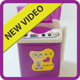 Play Toy Washing Machine with Doh