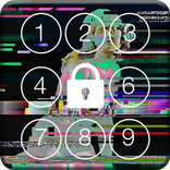 Glitch art Screen Lock