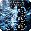 Dark Smoke 4K Lock Screen APK