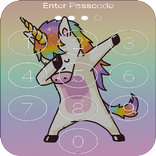 Unicorn password Lock Screen
