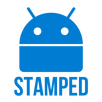 Stamped Blue Icons APK