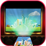 Live Video Projector Simulator