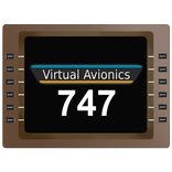Virtual CDU 747