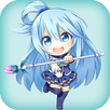 Aqua "Goddess of Parties, Damegami" Lockscreen APK