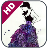 ”Fashion Design Flat Sketch