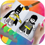 Coloring Book for Super Lego Heroes