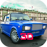 Дрифтуй на 7ке ВАЗ снег 3D