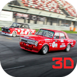Волга русский дрифт 3D снег